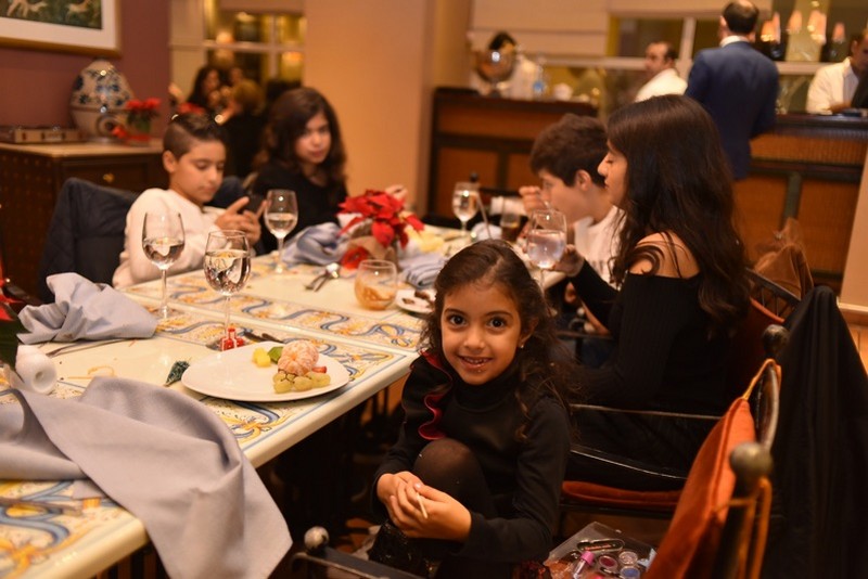 Christmas Eve at Mediterranee Restaurant